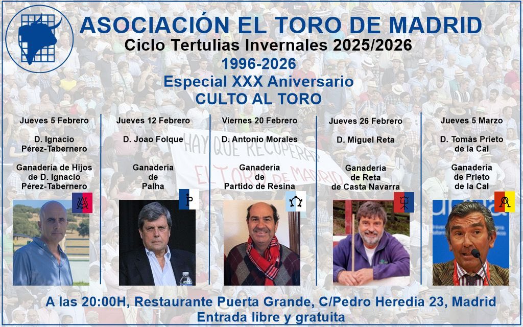 La variedad de encastes en la Asociación El Toro de Madrid