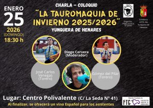 Coloquio taurino en Yunquera de Henares