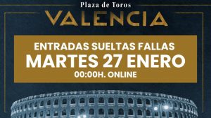 Las entradas sueltas para las Fallas, a la venta este martes