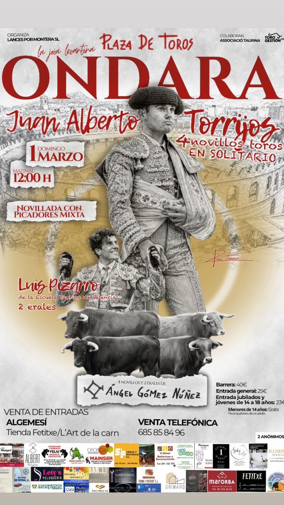 Juan Alberto Torrijos, en solitario en Ondara