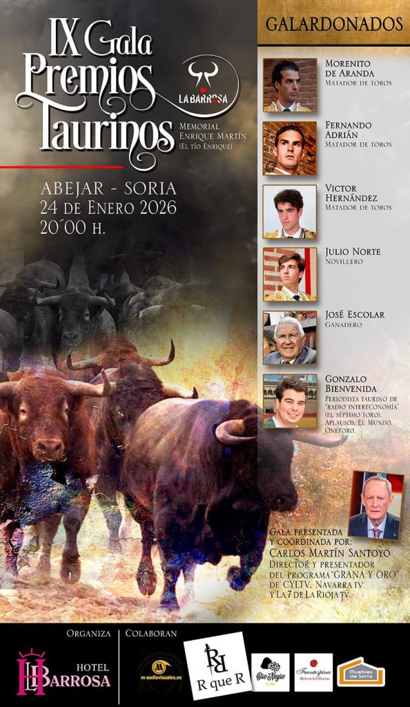 IX Gala de Premios Taurinos del Hotel La Barrosa