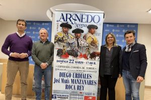 Arnedo remata el cartel de la corrida de toros de San José