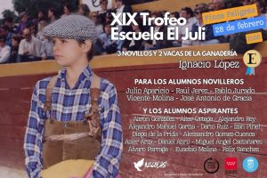 La Fundación El Legado anuncia el Trofeo Escuela El Juli