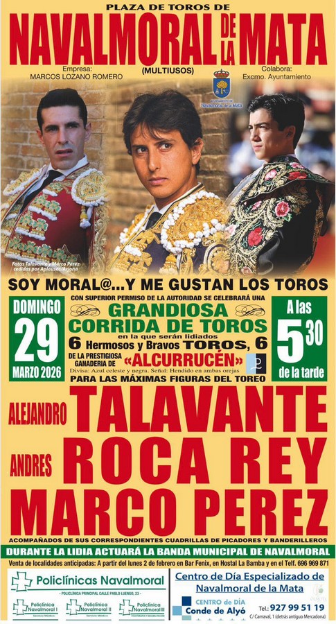 Las figuras se citan en Navalmoral de la Mata