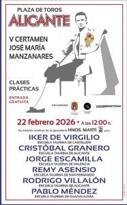V Certamen José María Manzanares en Alicante