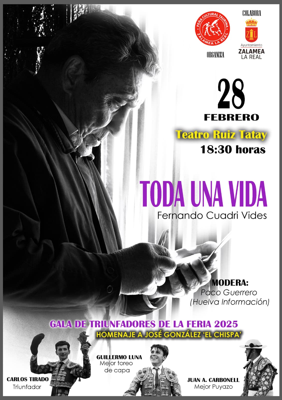 La Peña Taurina de Zalamea la Real celebra su 40º Aniversario