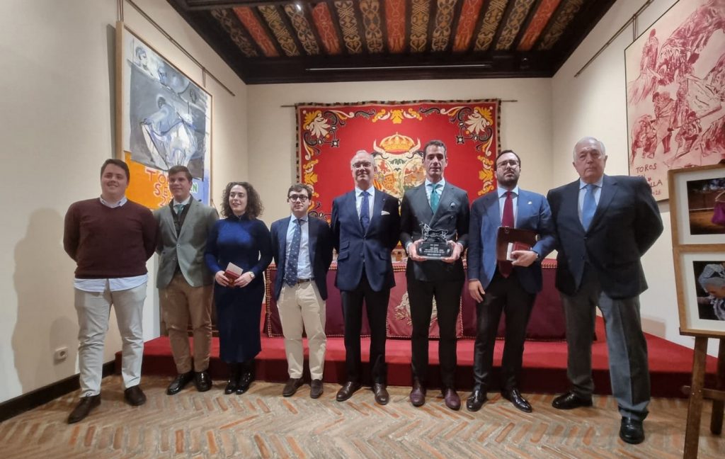 Pepe Moral recibe el Premio a la 'Mejor Lección Torera'