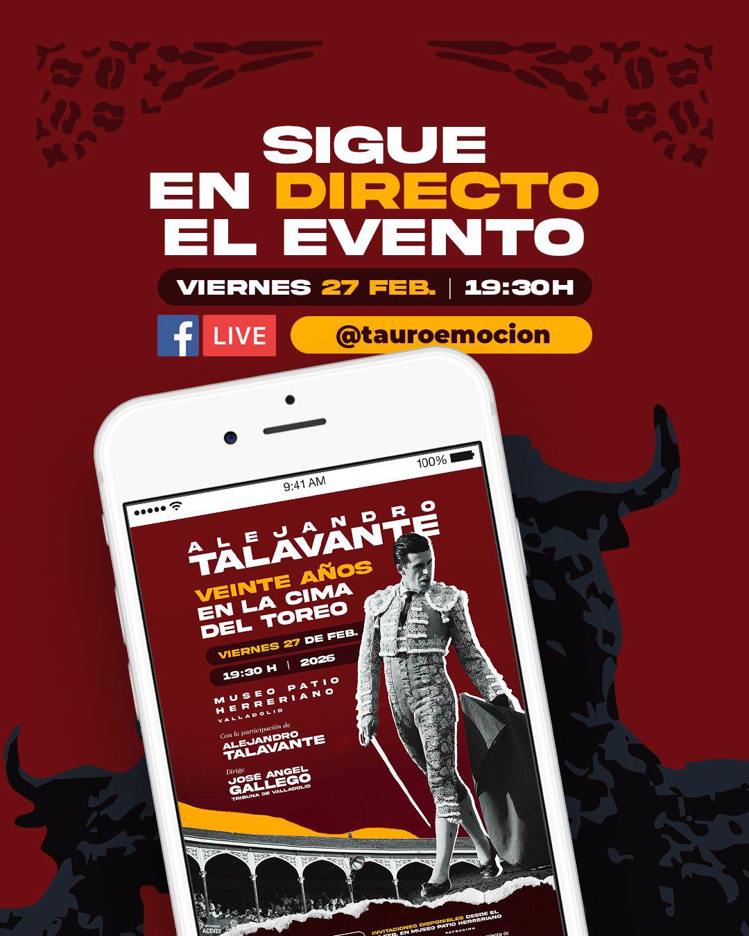 Sigue en directo el homenaje de Valladolid a Alejandro Talavante