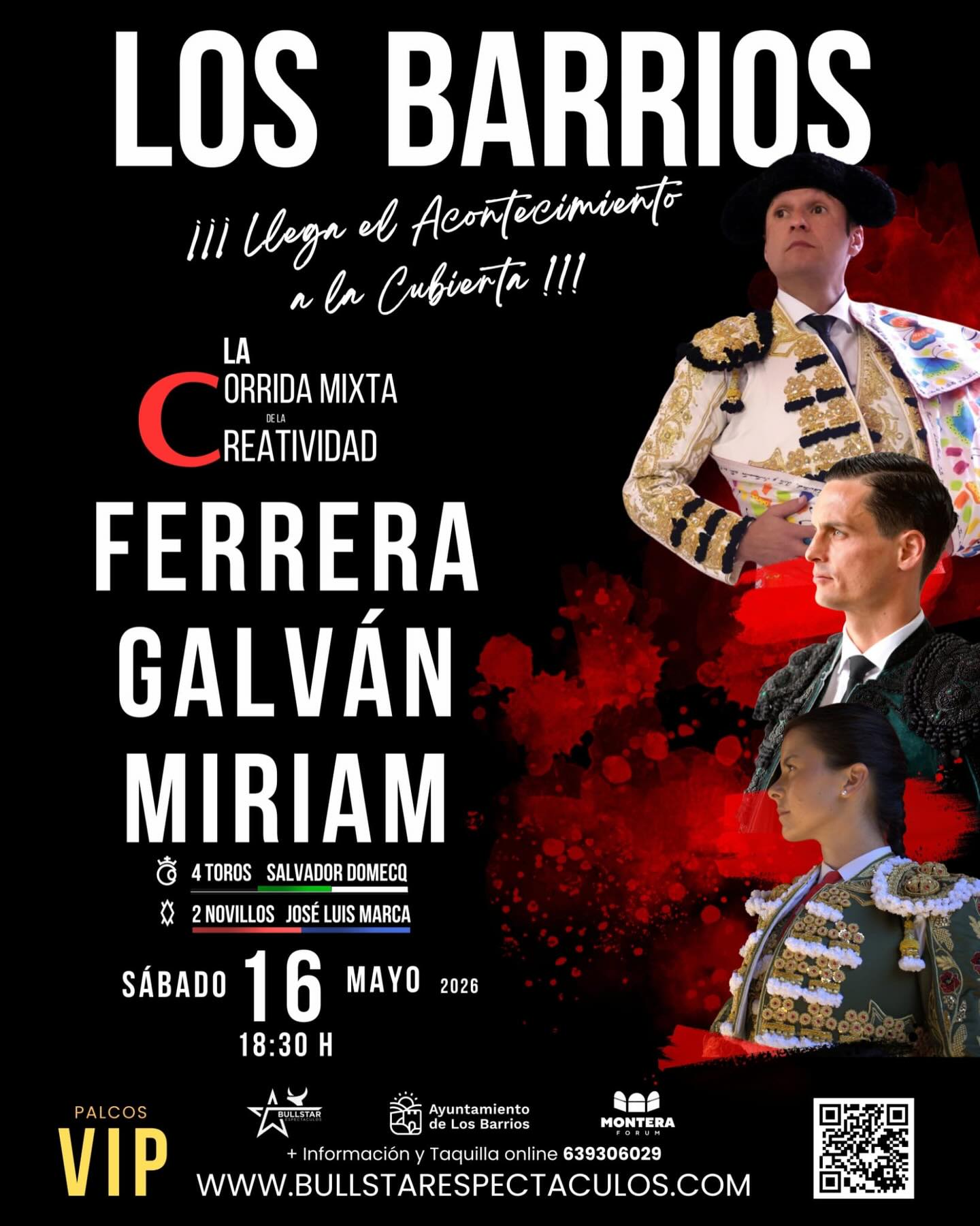 Presentada la corrida de toros mixta de la Feria de Los Barrios