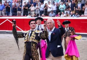 Colombo estará en Azpeitia tras el indulto de 'Almirante'