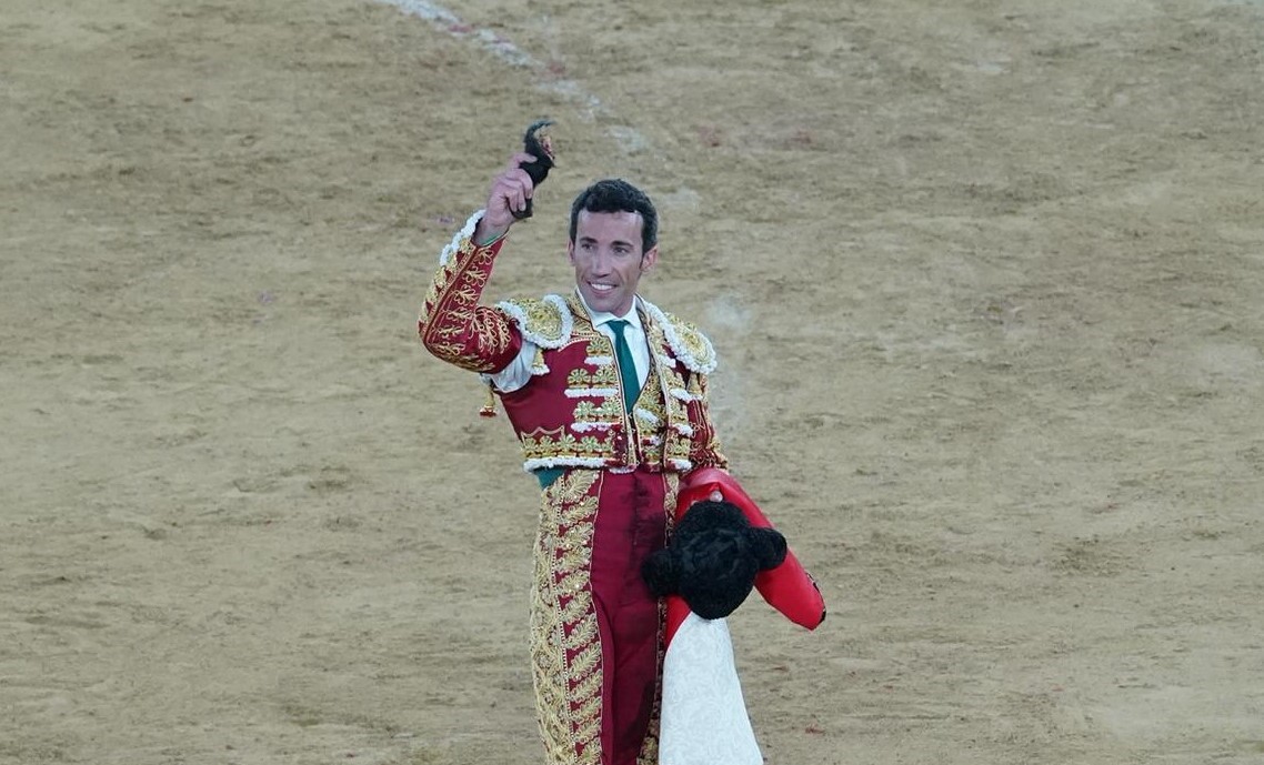 David de Miranda, única oreja en Valencia