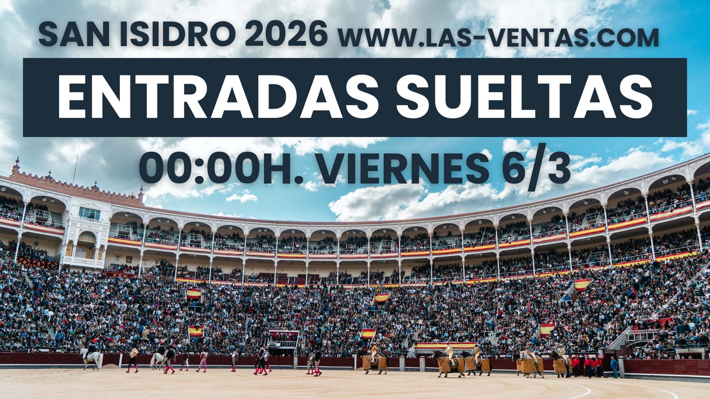 Las entradas sueltas de San Isidro, a la venta esta noche