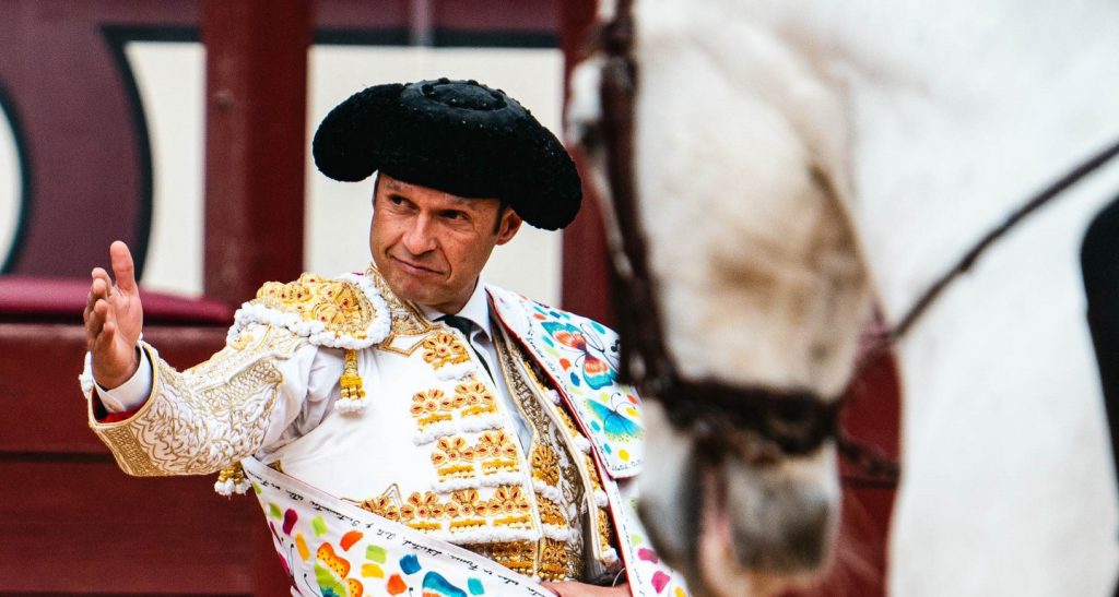 Ferrera con Dolores Aguirre, la 1ª de sus tres tardes en Madrid