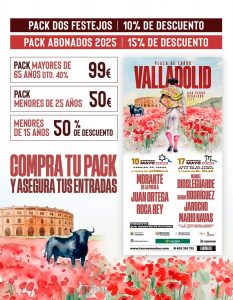 Comienza la venta de packs para la Feria de Valladolid