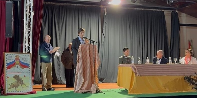 Emilio Silvera reconocido como triunfador de la Feria de Zufre