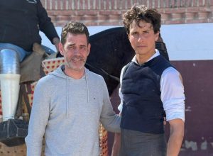 Tentadero de Roca Rey en la ganadería de San Isidro