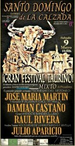 Festival taurino mixto en Santo Domingo de la Calzada