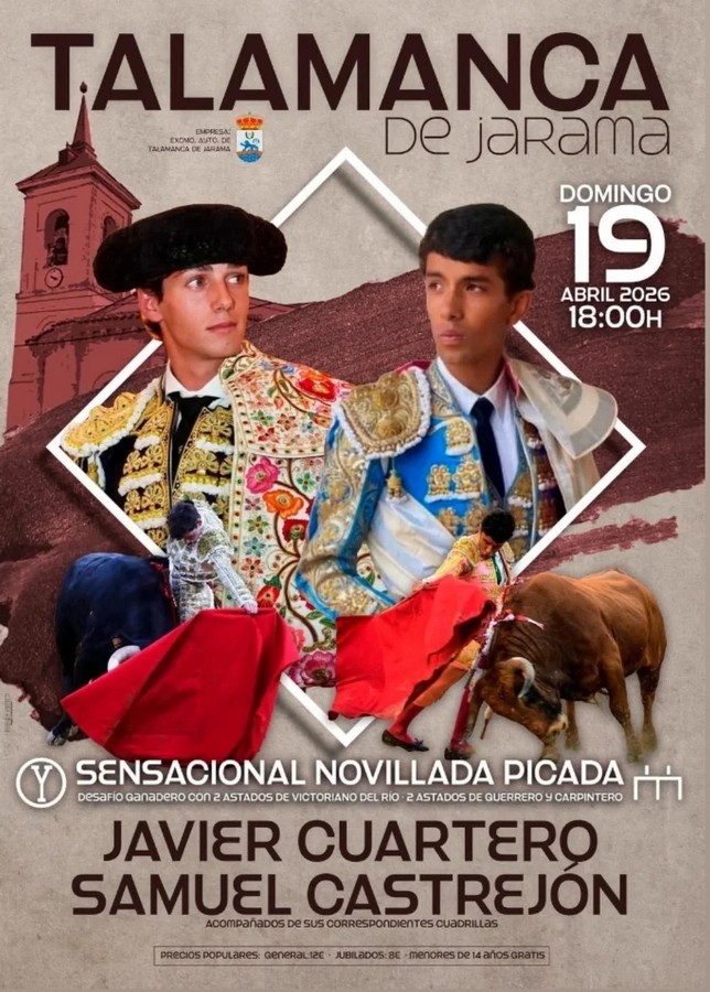 Mano a mano novilleril en Talamanca de Jarama