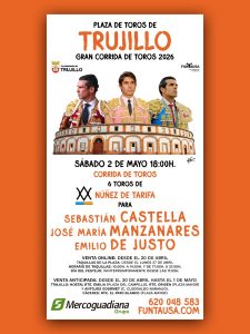Trujillo presenta el cartel de su corrida de toros