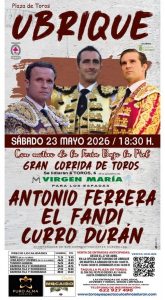 Ubrique presenta la corrida de toros de la Feria de la Piel