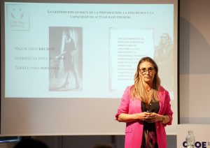 Conferencia de Cristina Sánchez en Valladolid