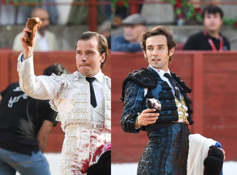 Javier Cortés y Álvaro Burdiel, orejas en Algete