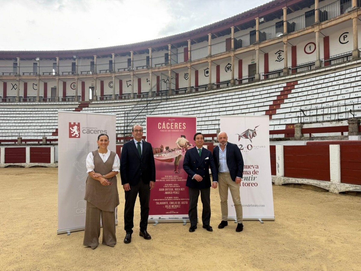 Cáceres presenta los carteles de una gran Feria Taurina