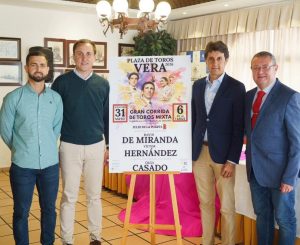 Vera celebrará una corrida de toros mixta el 31 de mayo