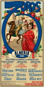 Tres corridas de toros en la Feria de la Virgen del Mar de Almería
