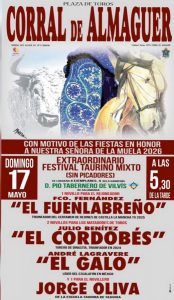 Festival taurino mixto en Corral de Almaguer
