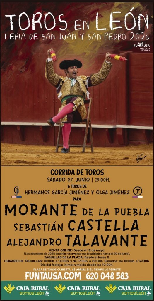 Rematado cartel para la Feria de San Juan y San Pedro de León