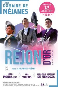 Figuras en el cartel del Rejón de Oro de Mejanes