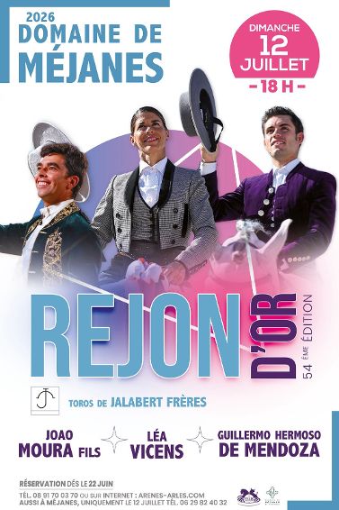 Figuras en el cartel del Rejón de Oro de Mejanes