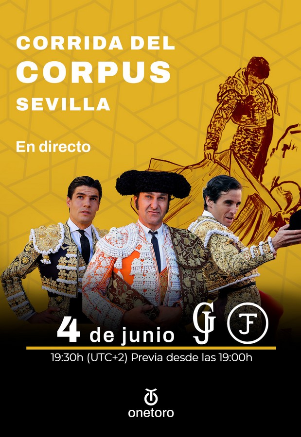OneToro ofrecerá en exclusiva la Corrida del Corpus de Sevilla