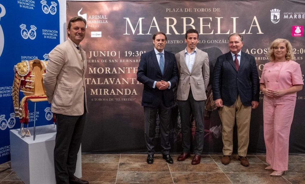 Huelva acoge la presentación de la Feria Taurina de Marbella