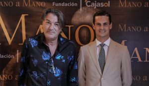 David Galván y Dorantes, mano a mano en la Fundación Cajasol