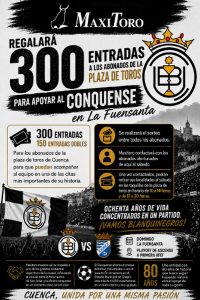 Toros y fútbol se dan la mano en Cuenca