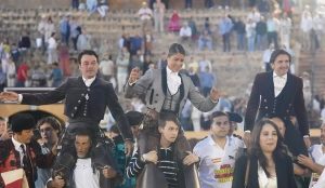 Éxito total en la corrida de rejones de Osuna