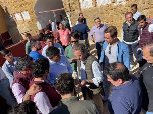 Sorteo de los toros de Julio de la Puerta para Osuna