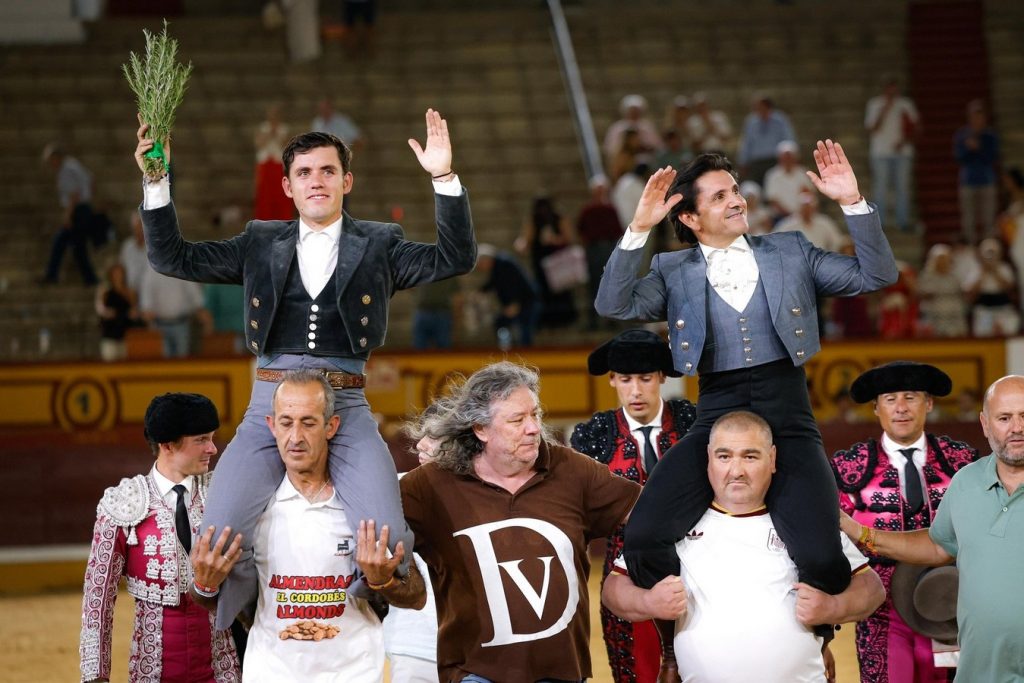 Badajoz vibra con Diego Ventura y Guillermo Hermoso