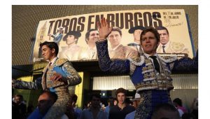 Borja Jiménez y Marco Pérez, a hombros en Burgos