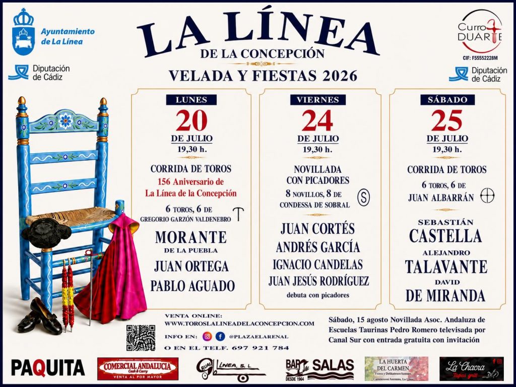 La Línea de la Concepción presenta su Velada y Fiestas 2026