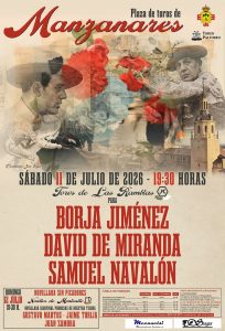 Manzanares ya tiene cartel para su Feria Taurina