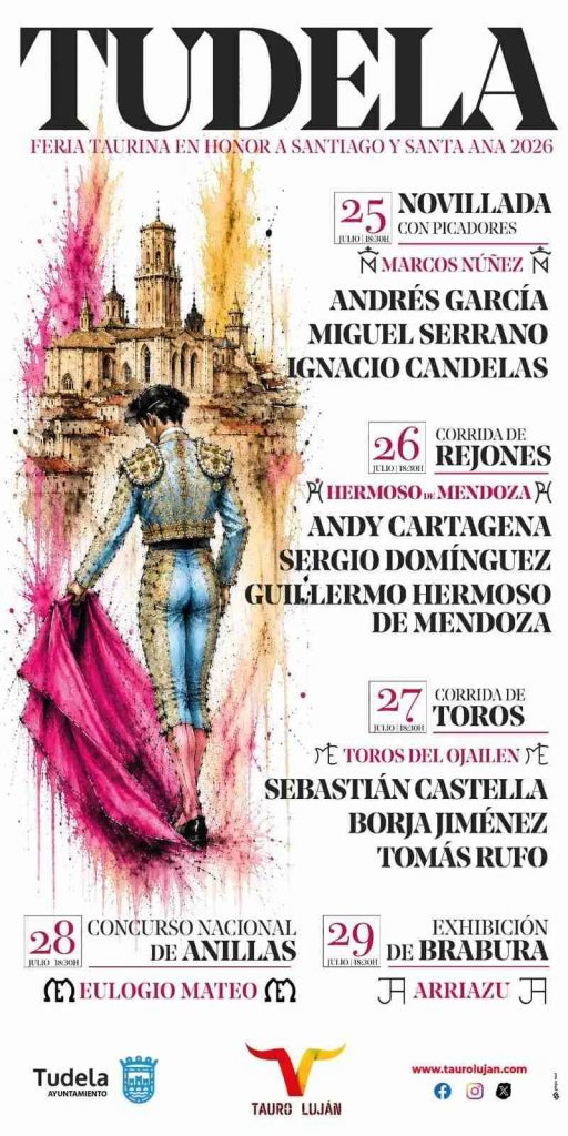 Tudela presenta su Feria Taurina 2026