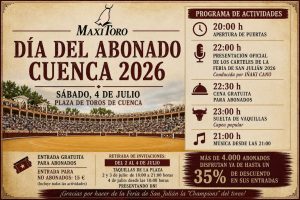 MaxiToro repetirá el Día del Abonado en Cuenca