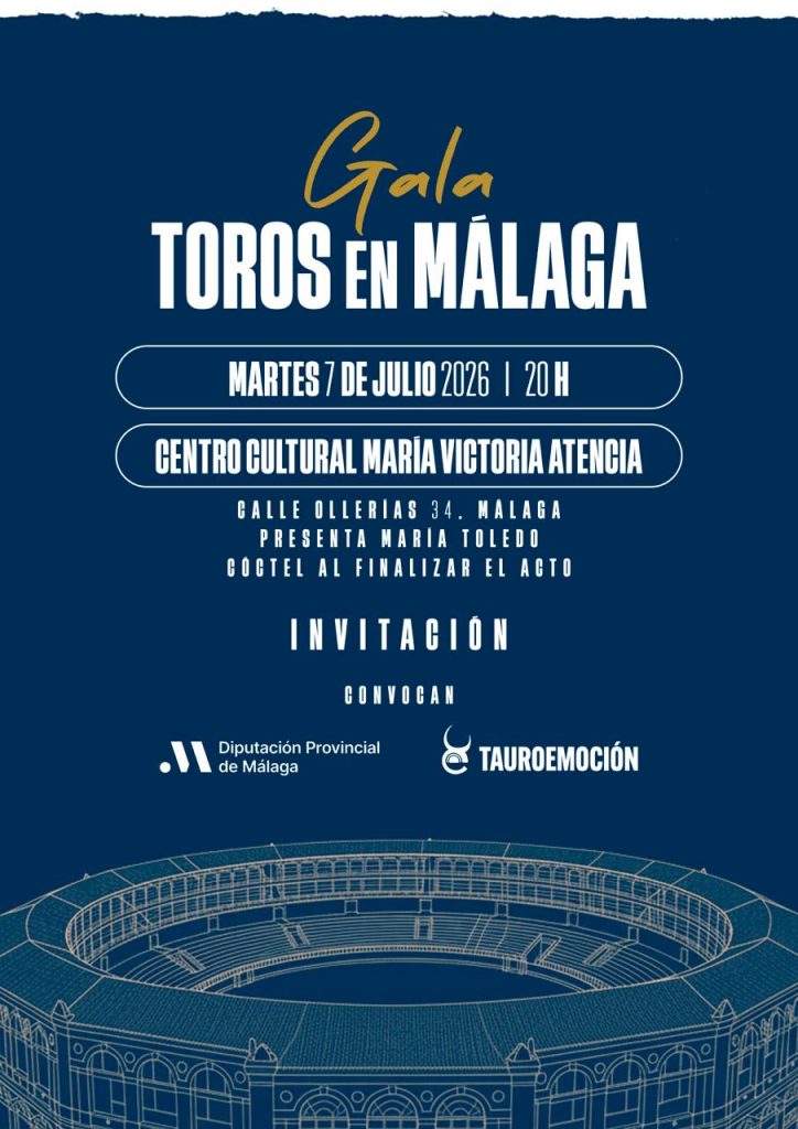Tauroemoción presentará la Feria de Málaga el 7 de julio