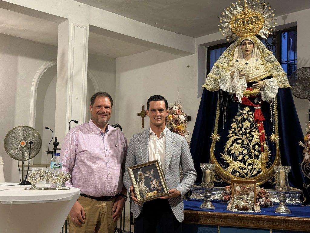 David Galván, encuentro con jóvenes cofrades en Algeciras