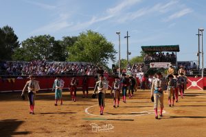 Dos orejas en la novillada de Captieux