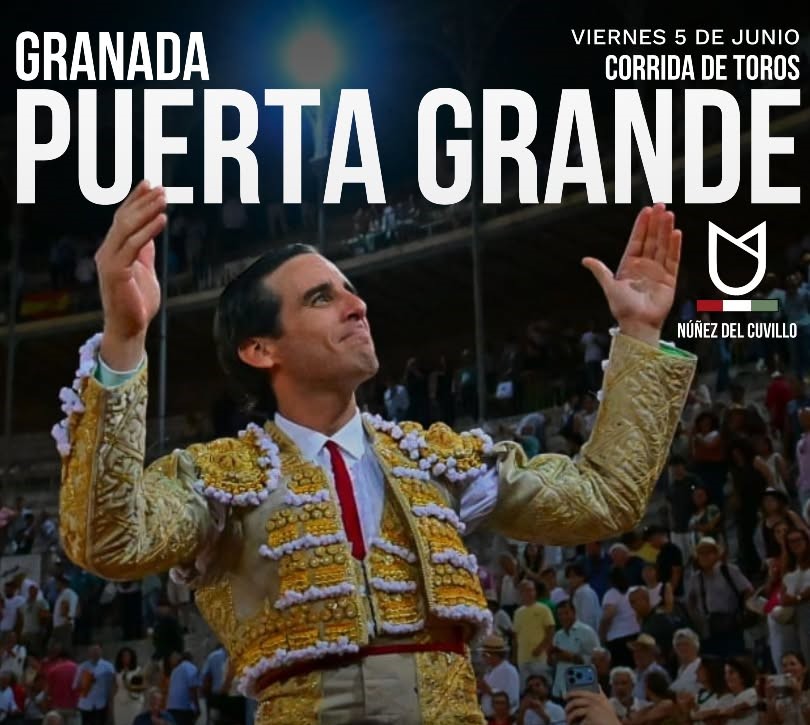 Juan Ortega, a hombros en Granada
