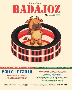 El Palco Infantil vuelve un año más a Badajoz